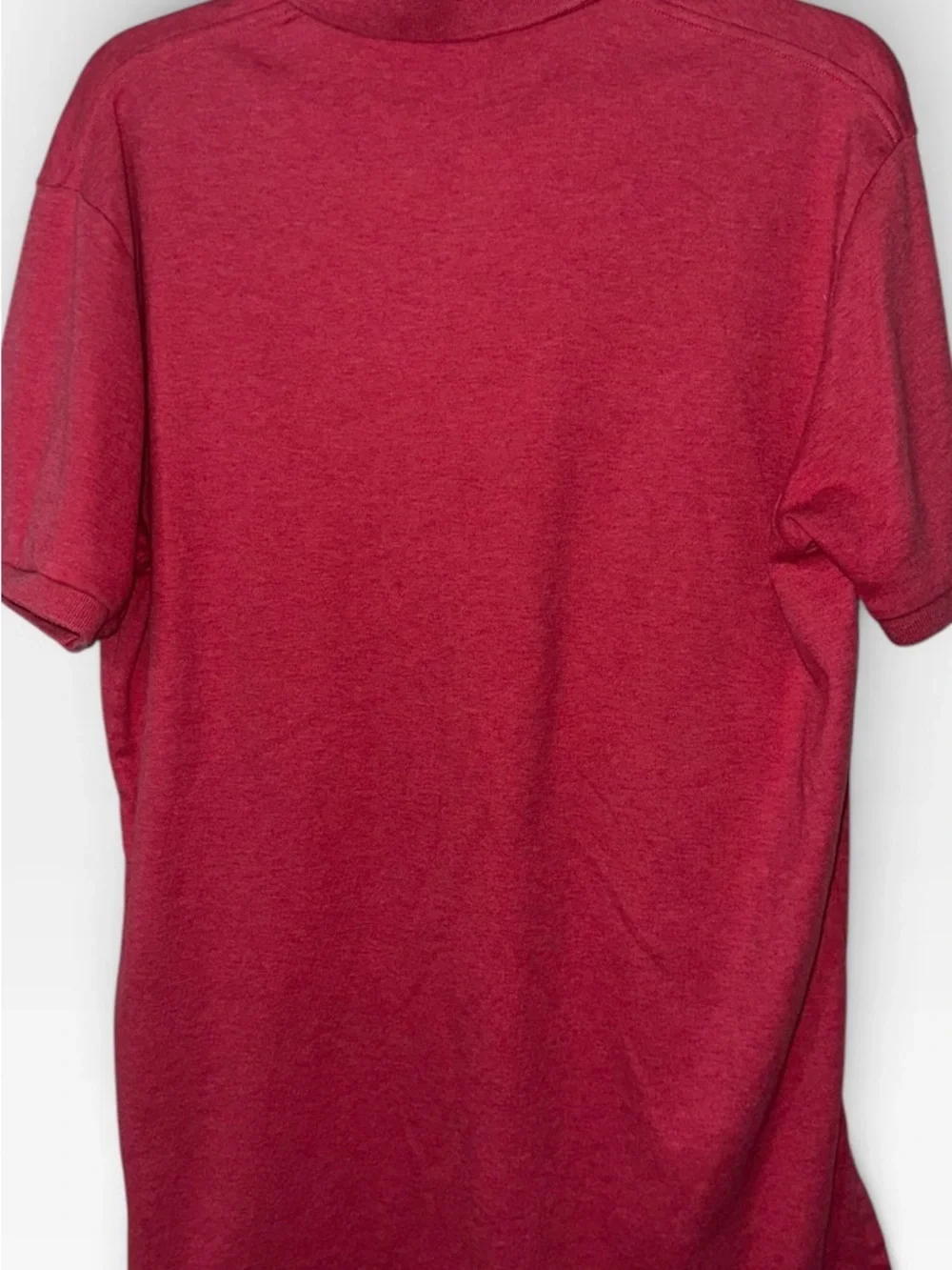 Polo by Ralph Lauren Heathered Raspberry Short-Sleeve Polo